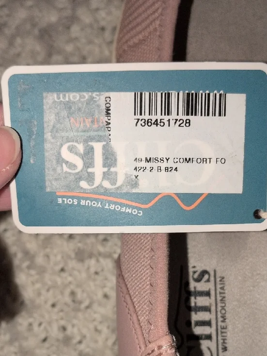 Cliffs by WHITE MOUNTAIN Pink Knit Pavlina Comfort Flats Size 6 NEW NWT - Picture 9 of 15